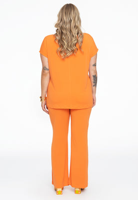 T-shirt cap sleeves DOLCE - orange  - #3