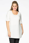 Tunic flare DOLCE - white 