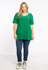 Tunic flare DOLCE - green