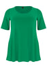 Tunic flare DOLCE - green  - #4