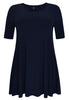 Tunic wide bottom DOLCE - blue