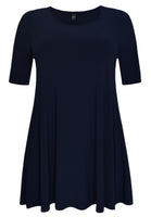 Tunic wide bottom DOLCE - blue - #1