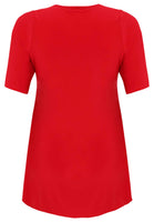 Tunic wide bottom DOLCE - red  - #5