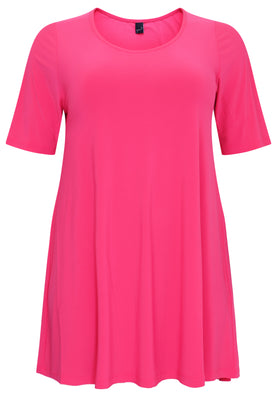 Tunic wide bottom DOLCE - pink - #4