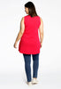 Singlet flare COTTON - red - #3