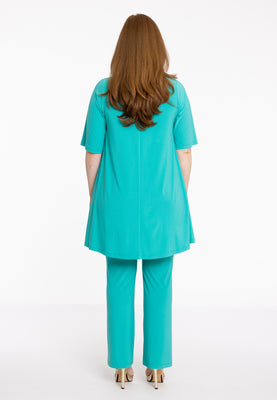 Tunic Swing short sleeve DOLCE - turquoise - #3