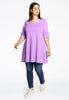 Tunic wide bottom COTTON - light purple - #2