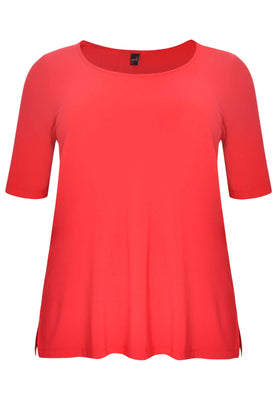 T-shirt A-line DOLCE - red  - #4