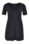 T-shirt long VISCOSE - blue - #3