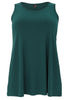 Singlet flare DOLCE - dark green - #3