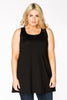 Singlet flare VISCOSE - black - #2