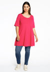 Tunic wide bottom COTTON - pink