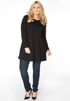 Tunic wide bottom VISCOSE - black - #1