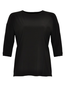 Shirt wide 3/4 sleeve DOLCE - black  - #4