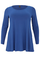 Tunic long sleeve flare DOLCE - indigo - #4