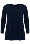 Tunic  flare buttons COTTON - blue