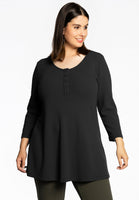 Tunic flare DIAGONAL - black  - #1