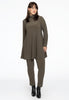 Tunic with col wide bottom - light green - #2