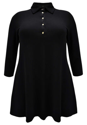 Tunic flare DIAGONAL - black  - #4