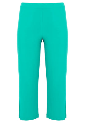 Cropped trousers splits DOLCE - turquoise - #3