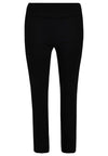 Trouser boot leg shape control - black