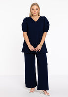 Trousers long COTTON - blue - #1