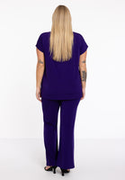 Trousers bootleg DOLCE - purple  - #2