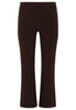 Trousers bootleg DOLCE - brown - #4