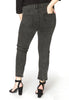 Jeans 7/8 leg zipper - grey  - #3