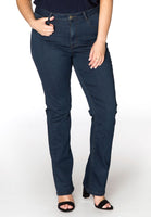 Straight leg jeans - dark indigo - #1