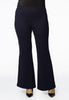 Boot-cut pants INTERLOCK - blue