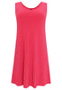 Dress sleeveless wide DOLCE - pink - #3