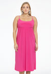 Dress spaghetti elastic waist dolce - Pink