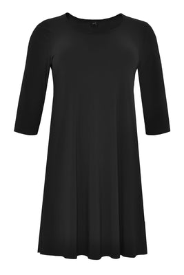 Dress A-line DOLCE - black  - #4