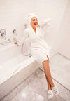 Bathrobe - white