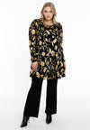 Tunic wide bottom LIRICO - black
