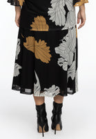 Skirt FLOWER - black  - #3