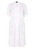 Dress circle sleeve DOLCE - white  - #4