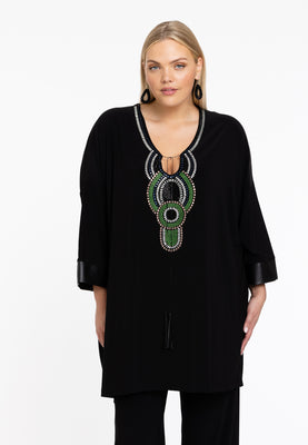 Kaftan Sparkle DOLCE - black  - #1