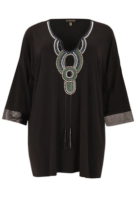 Kaftan Sparkle DOLCE - black  - #4