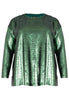 Tunic square paillette - green 