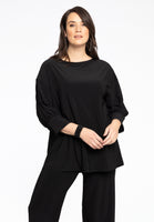 Tunic Square Puff Sleeve DOLCE - black - #1