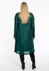 Dress blouse paillettes - green  - #3