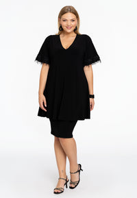Tunic wide bottom party DOLCE - black - #2
