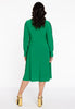 Dress buttoned DOLCE - green  - #3