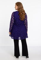 Tunic wide bottom LACE - purple - #2