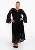 Dress flare LACE - black  - #2