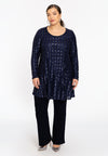 Tunic wide bottom ONDA - blue