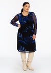 Dress VALENTINE - blue