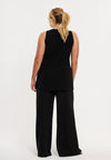 Trousers loose ECO VERO - black 
